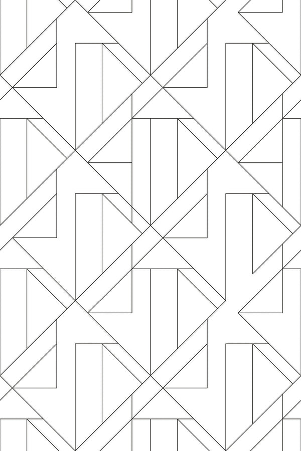 geometric art deco wallpaper pattern repeat