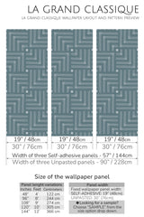 geometric seamless square peel and stick wallpaper specifiation