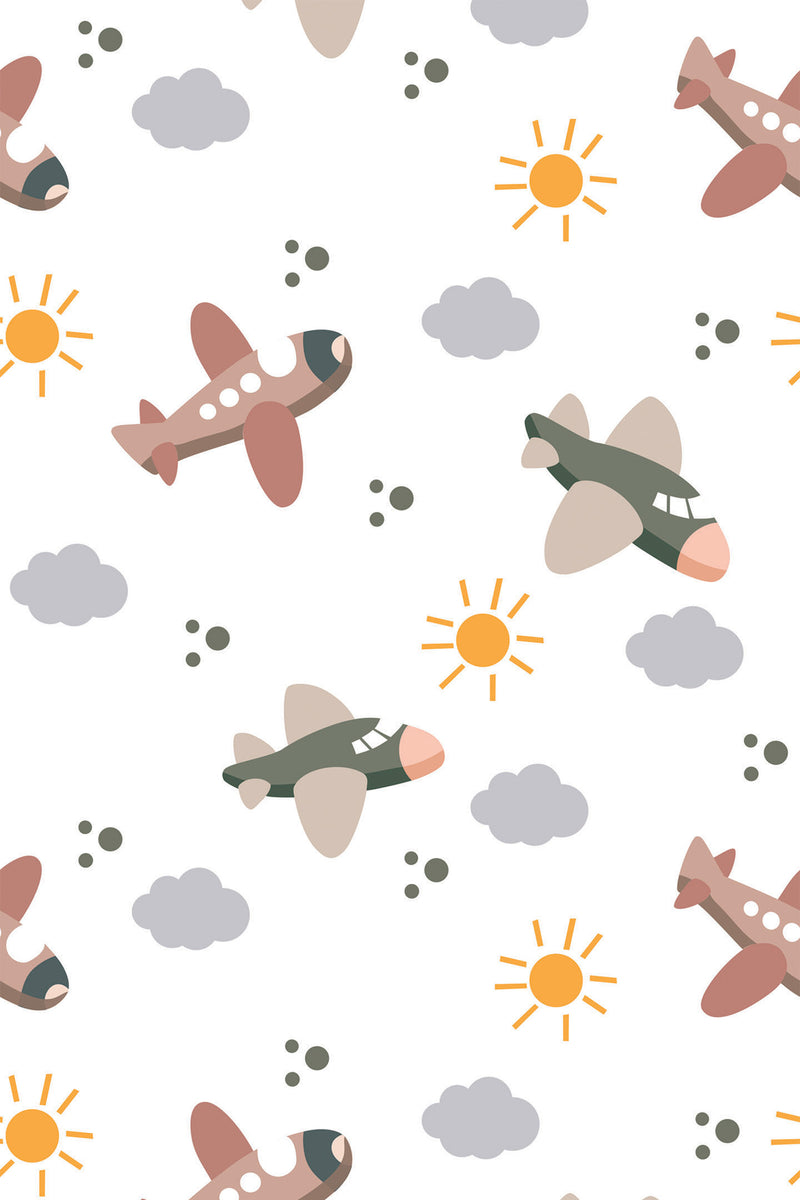 airplane wallpaper pattern repeat