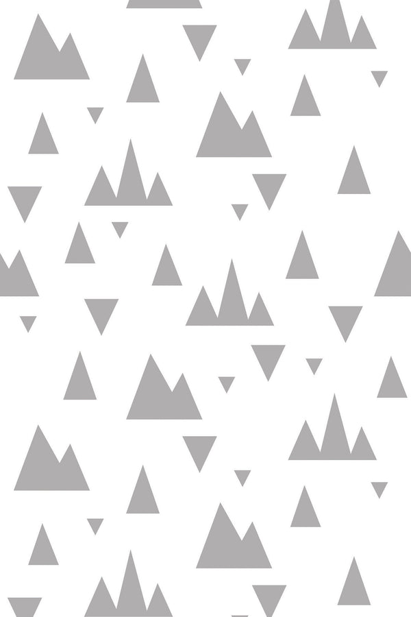 geometric mountain wallpaper pattern repeat