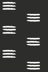 Brush stroke stripes