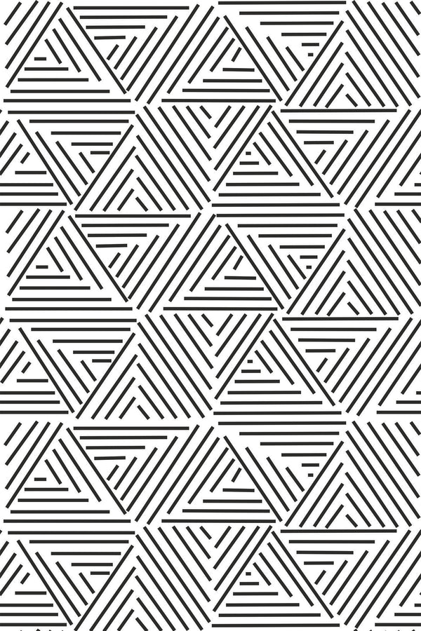 striped triangle wallpaper pattern repeat