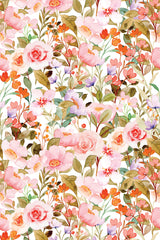 Pink spring floral