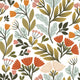 Natural floral nursery Wallpaper