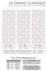 tile peel and stick wallpaper specifiation