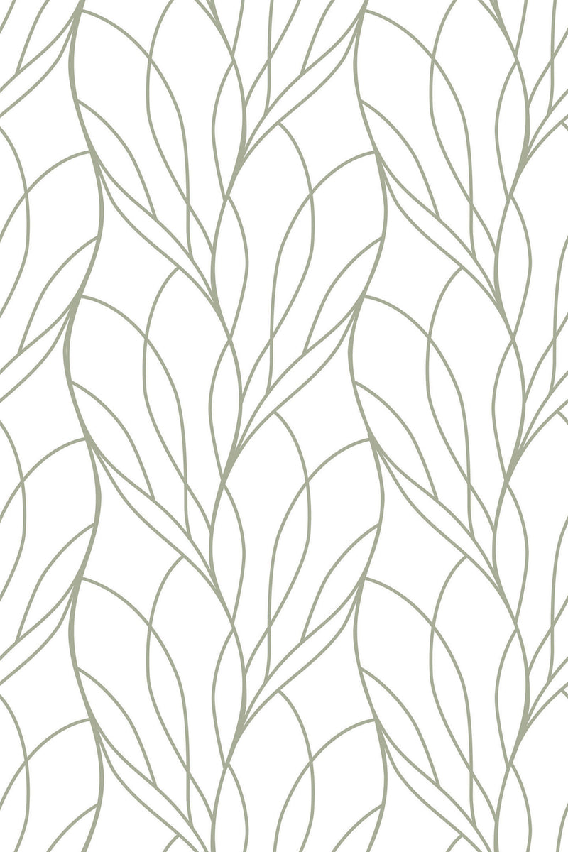 Top 5 Color Palettes for Wavy-Line Wallpaper