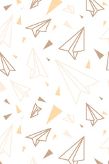 paper plane wallpaper pattern repeat