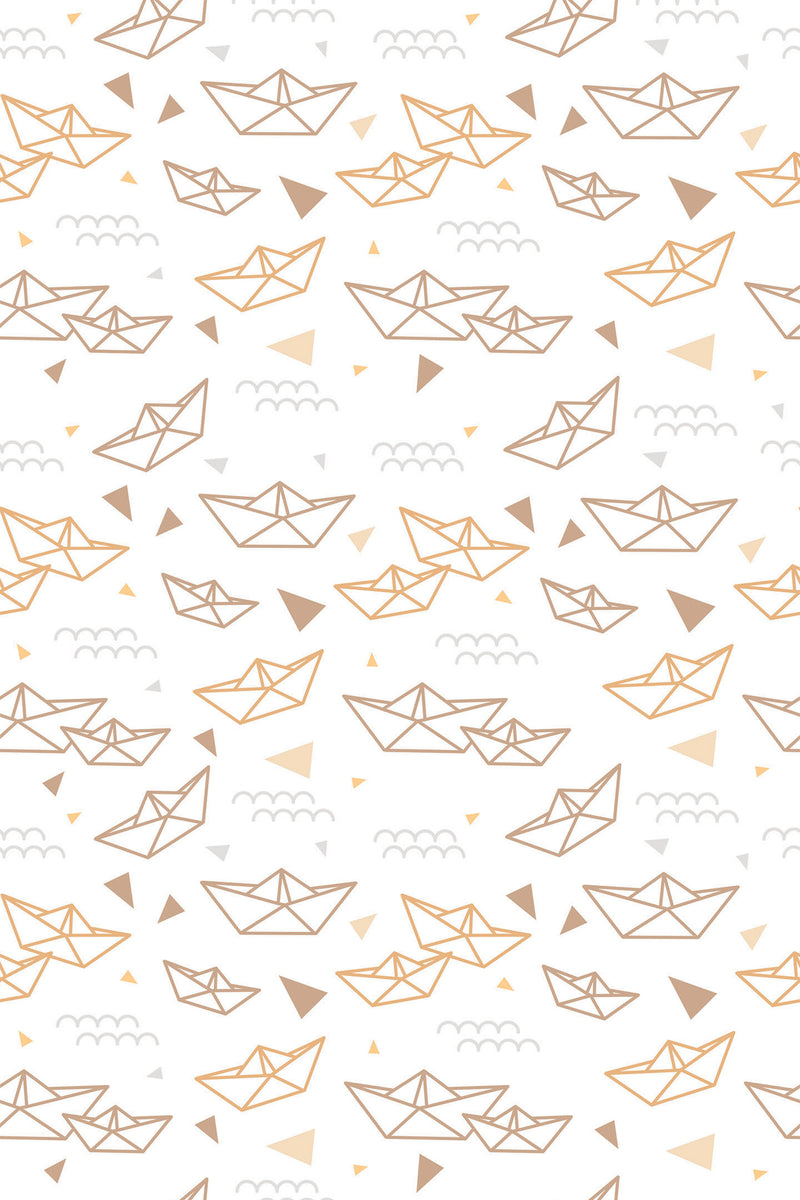 paper ship wallpaper pattern repeat