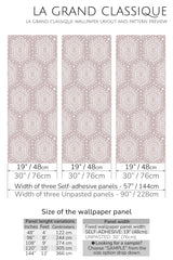 ethnic peel and stick wallpaper specifiation
