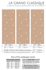 minimal space peel and stick wallpaper specifiation