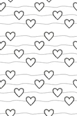 Heart line art