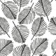 Leaf stencil Wallpaper