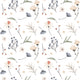 Light watercolor floral Wallpaper