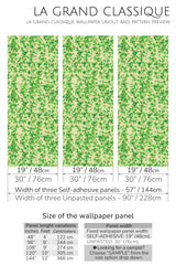 natural peel and stick wallpaper specifiation