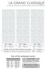 ornament peel and stick wallpaper specifiation