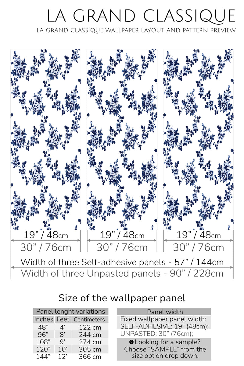farmhouse peel and stick wallpaper specifiation