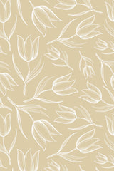 tulip wallpaper pattern repeat