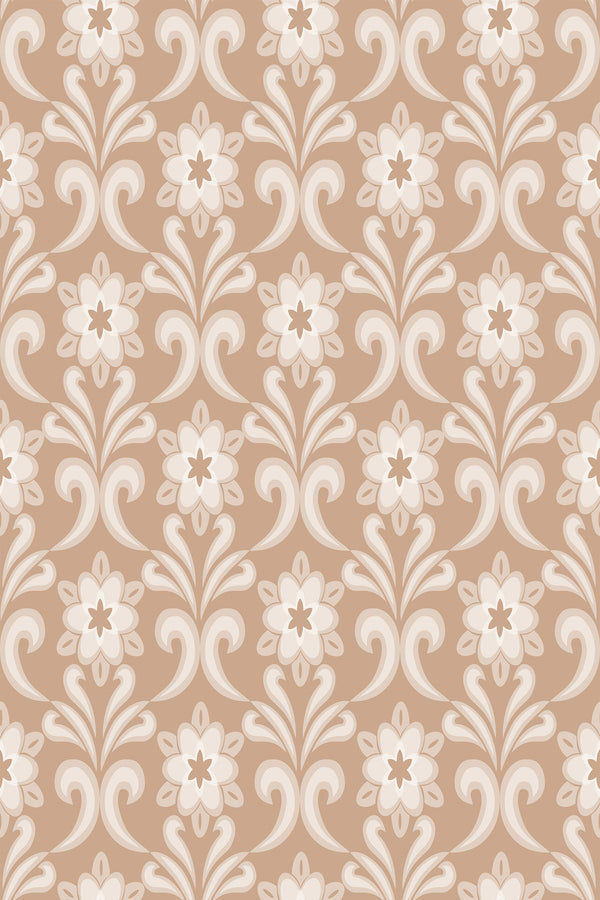 Retro damask