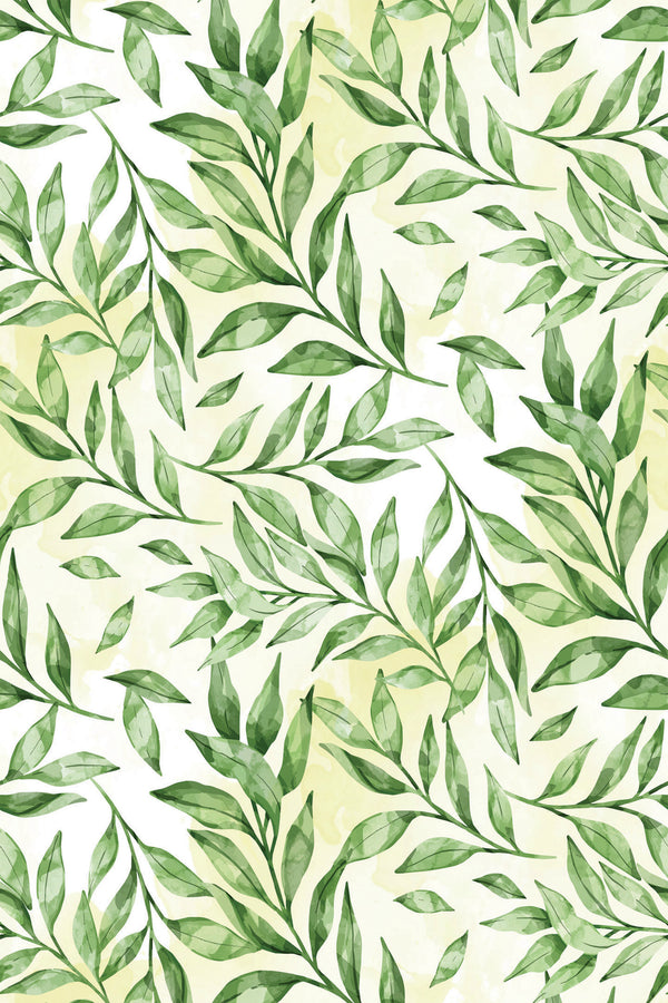 natural leaf wallpaper pattern repeat