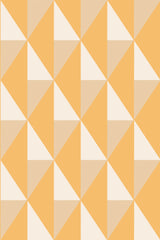 orange geometric wallpaper pattern repeat