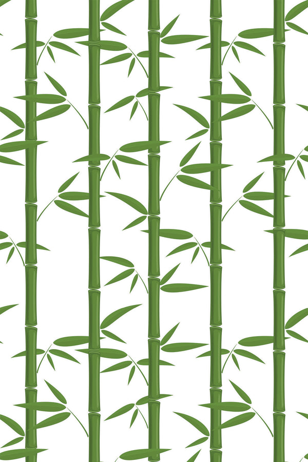 green bamboo wallpaper pattern repeat