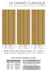 bamboo peel and stick wallpaper specifiation