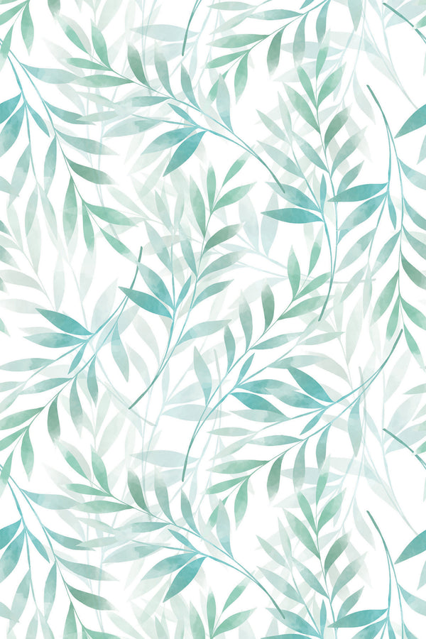 watercolor leaf wallpaper pattern repeat