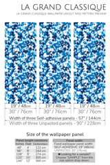 colorful peel and stick wallpaper specifiation