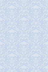 Light blue damask