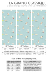 puppy peel and stick wallpaper specifiation