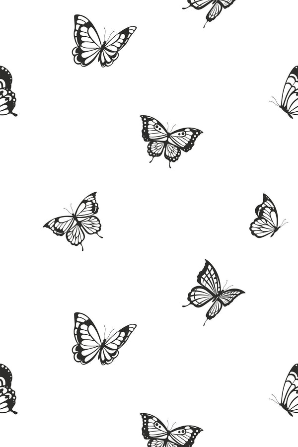 minimal butterfly wallpaper pattern repeat