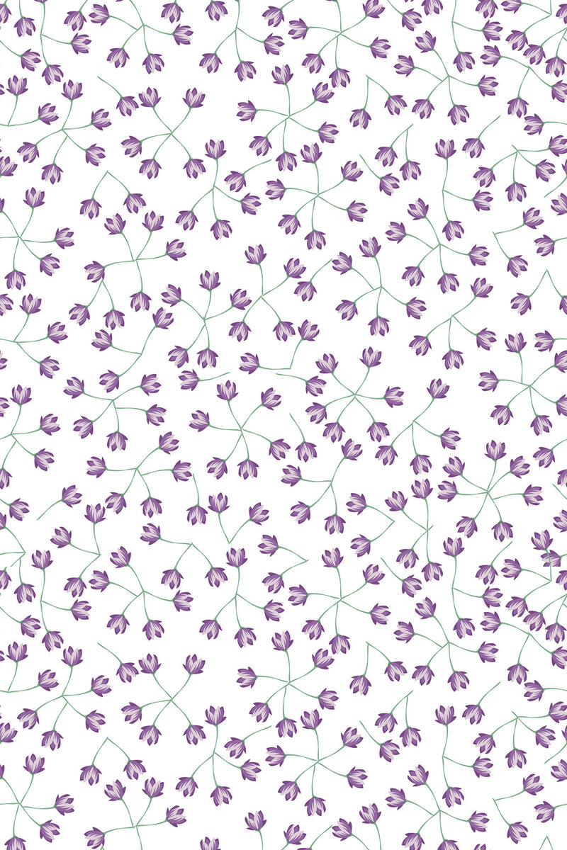 small floral wallpaper pattern repeat