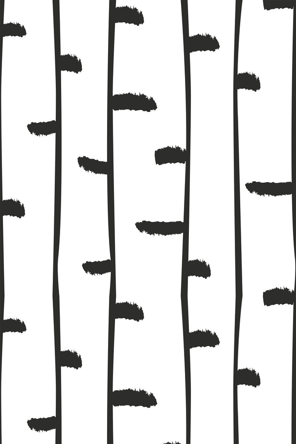 minimal birch wallpaper pattern repeat