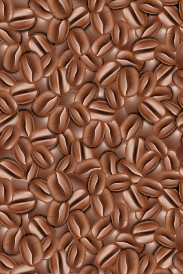 coffee bean wallpaper pattern repeat