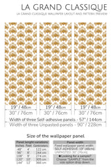 vintage peel and stick wallpaper specifiation