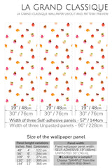 cupcake peel and stick wallpaper specifiation