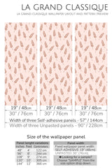 bakery peel and stick wallpaper specifiation