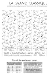 seamless leaf dots peel and stick wallpaper specifiation