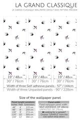swallow peel and stick wallpaper specifiation