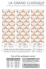 seamless swan peel and stick wallpaper specifiation
