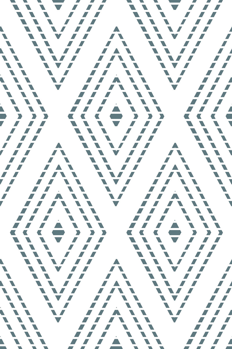 dotted rhombus wallpaper pattern repeat