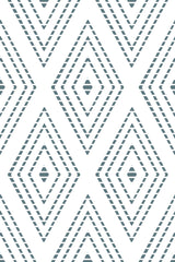 Dotted rhombus