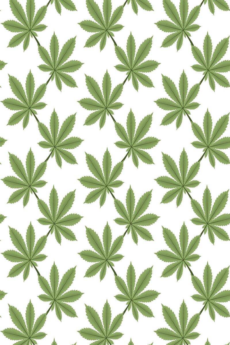 green leaves wallpaper pattern repeat