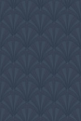 dark blue art deco wallpaper pattern repeat