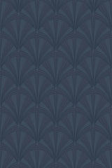 Dark blue Art Deco
