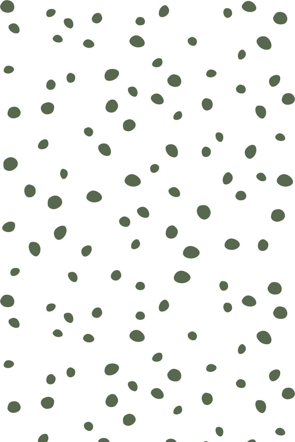 green dalmatian wallpaper pattern repeat