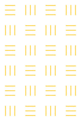 Yellow horizontal and vertical lines arranged in a grid pattern on a white background, creating a clean and modern geometric repetition. Peel and stick removable wallpaper.