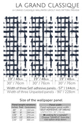 brush stroke pattern peel and stick wallpaper specifiation