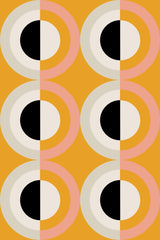 Orange bold retro