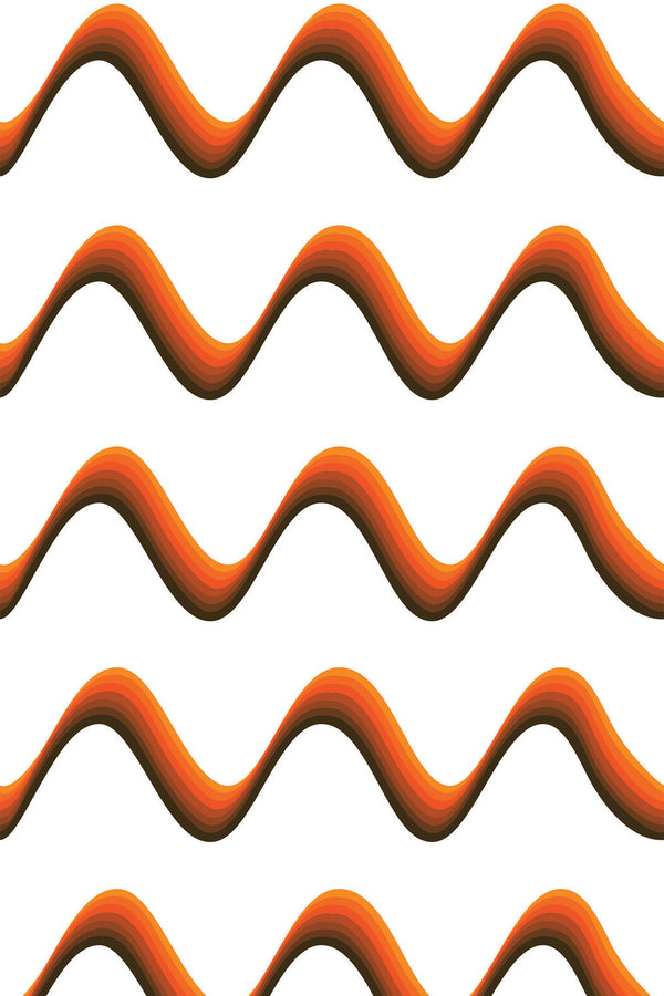 boho wave wallpaper pattern repeat